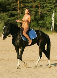 Naked Teen Riding A Horse At The Beach Turns Heads^x-nudism Public XXX Free Pics Picture Pictures Photo Photos Shot Shots